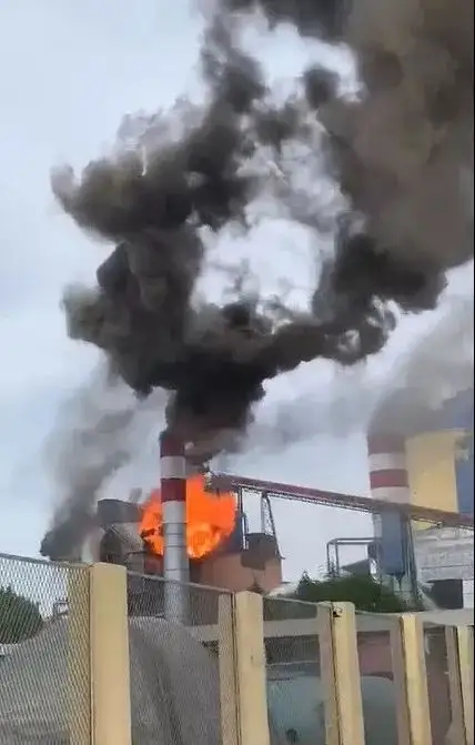 煤粉收塵器起火爆炸